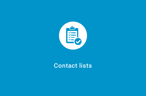 Contact lists