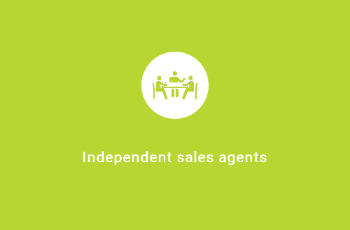 Independent sales agents