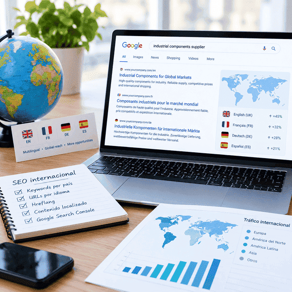 Seo international pour trouver des clients internationnaux grâce à votre site web