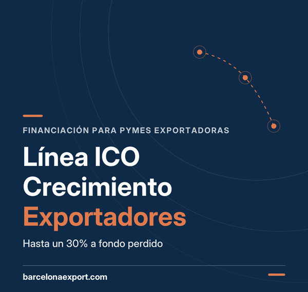 Línea ICO Crecimiento Exportadores: financiación para pymes exportadoras con hasta un 30% a fondo perdido